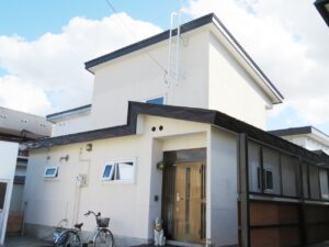 旭川市 N様邸 外壁塗装・屋根方向変えリフォーム