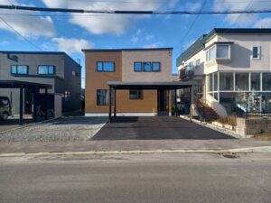 旭川市 M様邸　カーポート設置工事