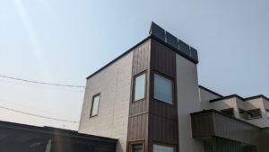 旭川市 N様邸 雪庇ガード設置工事