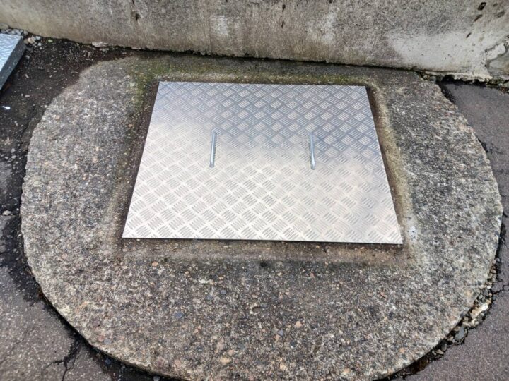 旭川市 K様邸　融雪槽蓋交換工事