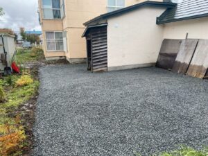 旭川市 M様邸　外構工事