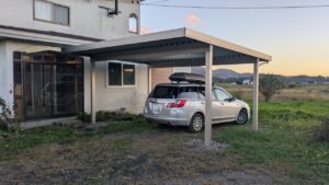 当麻町 Y様邸 カーポート設置工事