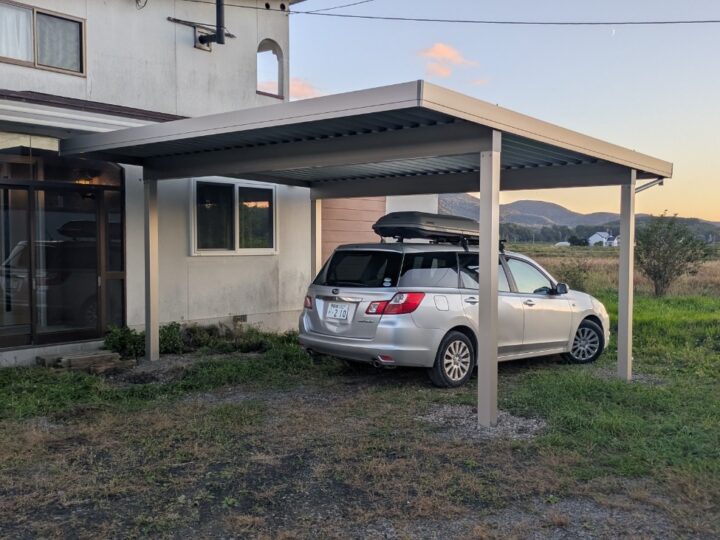 当麻町 Y様邸　カーポート設置工事