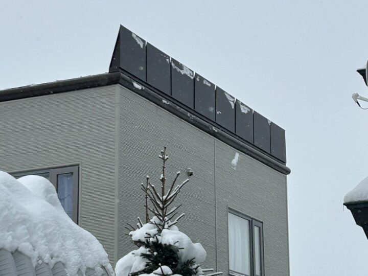 旭川市 E様邸　雪庇ガード取付工事